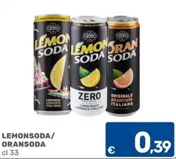C+C Cash and Carry LemonSoda/OranSoda offerta