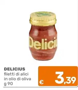 C+C Cash and Carry Delicius filetti di alici in olio di oliva offerta