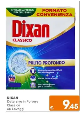 C+C Cash and Carry Dixan Detersivo in Polvere Classico offerta
