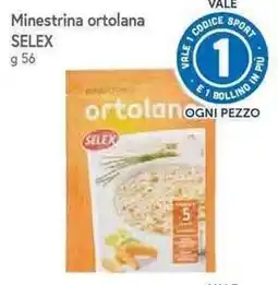 Galassia Minestrina ortolana SELEX offerta