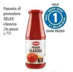 Galassia Passata di pomodoro Selex classica offerta