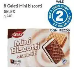 Galassia Mini Biscotti assortiti SELEX offerta