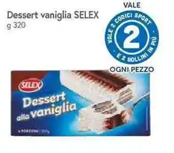 Galassia Dessert alla vaniglia SELEX offerta