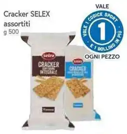 Galassia Cracker SELEX assortiti offerta