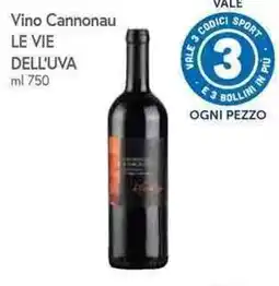 Galassia Vino Cannonau Le Vie Dell'Uva offerta