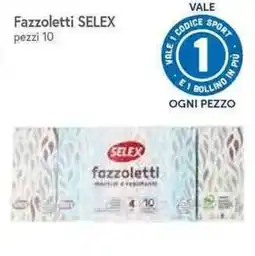 Galassia Fazzoletti SELEX offerta