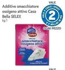 Galassia Additivo smacchiatore ossigeno attivo Casa Bella SELEX offerta