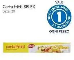 Galassia Carta fritti SELEX offerta