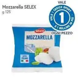 Galassia Mozzarella SELEX offerta