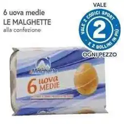 Galassia Uova medie Le Malghette offerta
