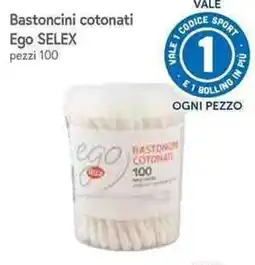 Galassia Bastoncini cotonati Ego SELEX offerta