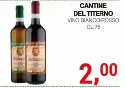 Supermercati Spesa Mia Cantine del Titerno Vino Bianco/Rosso offerta