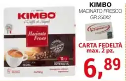 Supermercati Spesa Mia Kimbo Macinato Fresco offerta