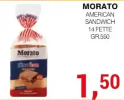 Supermercati Spesa Mia Morato American Sandwich offerta