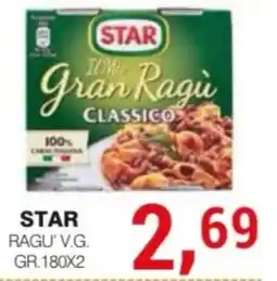 Supermercati Spesa Mia Star Il Mio Gran Ragù Classico offerta