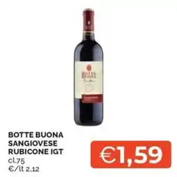 Maxisconto Botte Buona Sangiovese Rubicone IGT offerta