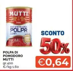 Maxisconto Polpa di pomodoro Mutti offerta