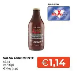 Maxisconto Salsa Agromonte Ciliegino offerta