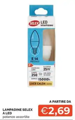 Maxisconto Lampadine Selex a LED offerta