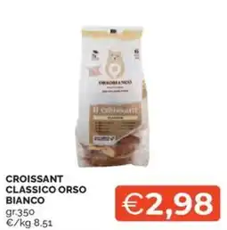 Maxisconto Croissant classico orso bianco offerta