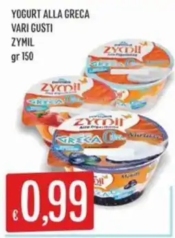 IperSisa Yogurt alla greca Zymil offerta
