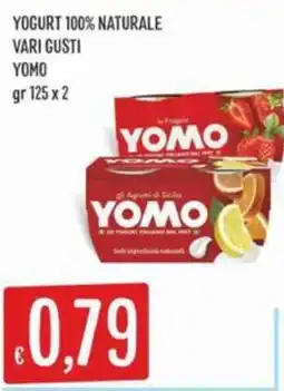 IperSisa Yogurt 100% naturale Yomo offerta