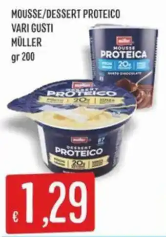 Mousse/Dessert Proteico Müller