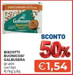 Maxisconto Biscotti Buonicosi' Galbusera offerta