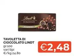 Maxisconto Tavoletta di cioccolato Lindt offerta