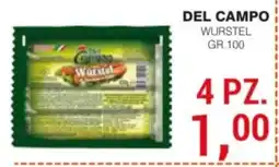 Supermercati Spesa Mia Del Campo Wurstel offerta