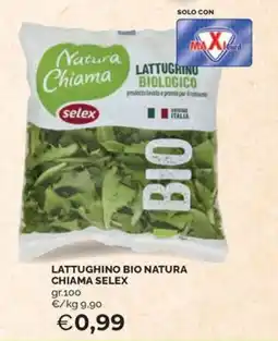 Maxisconto Lattughino bio Natura Chiama Selex offerta