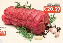 Maxisconto Arrosto di bovino adulto piemontese offerta