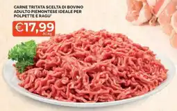 Maxisconto Carne tritata scelta di bovino adulto piemontese offerta