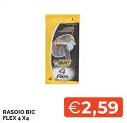 Maxisconto Rasoio Bic Flex 4 offerta