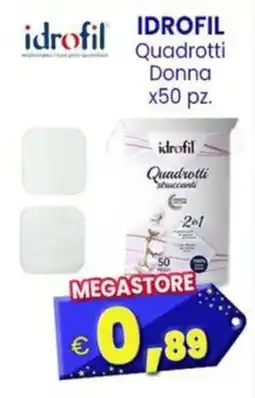 Punto Shopping Megastore Idrofil Quadrotti Donna offerta