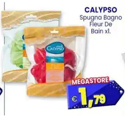 Punto Shopping Megastore Calypso Spugna Bagno Fleur De Bain xl. offerta