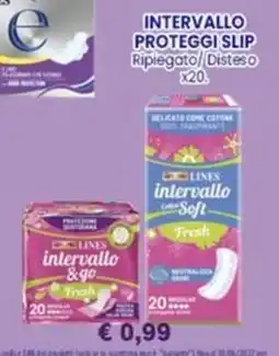Punto Shopping Megastore Lines intervallo & go Fresh offerta