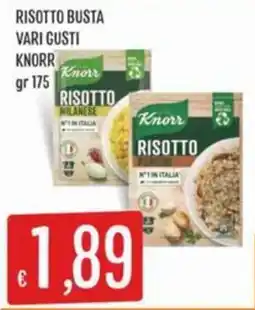 IperSisa Knorr Risotto vari gusti offerta