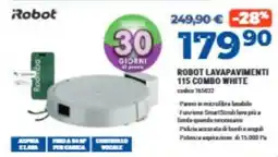 Elettrosintesi Robot lavapavimenti 115 combo white offerta