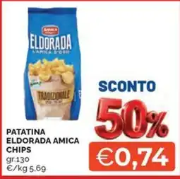 Maxisconto Patatina Eldorada Amica Chips offerta