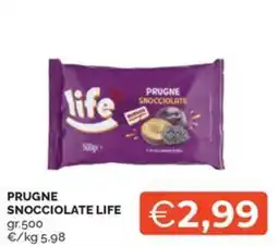 Maxisconto Prugne snocciolate life offerta