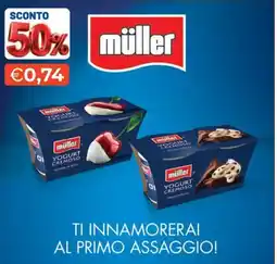 Maxisconto Yogurt cremoso Müller offerta