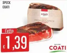 IperSisa Speck Coati offerta