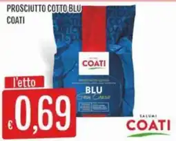 IperSisa Prosciutto cotto Blu Coati offerta