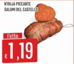 IperSisa N'duja piccante Salumi del Castello offerta