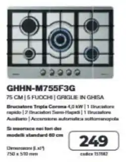 Elettrosintesi GHHN-M755F3G offerta