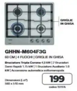 Elettrosintesi GHHN-M604F3G offerta