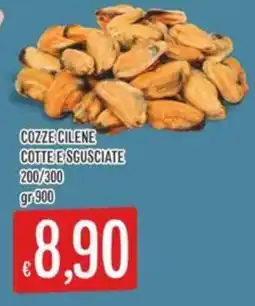 IperSisa Cozze cilene cotte e scusciate offerta