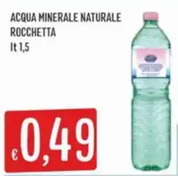 IperSisa Acqua minerale naturale Rocchetta offerta