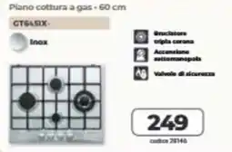 Elettrosintesi Piano cottura a gas Inox offerta